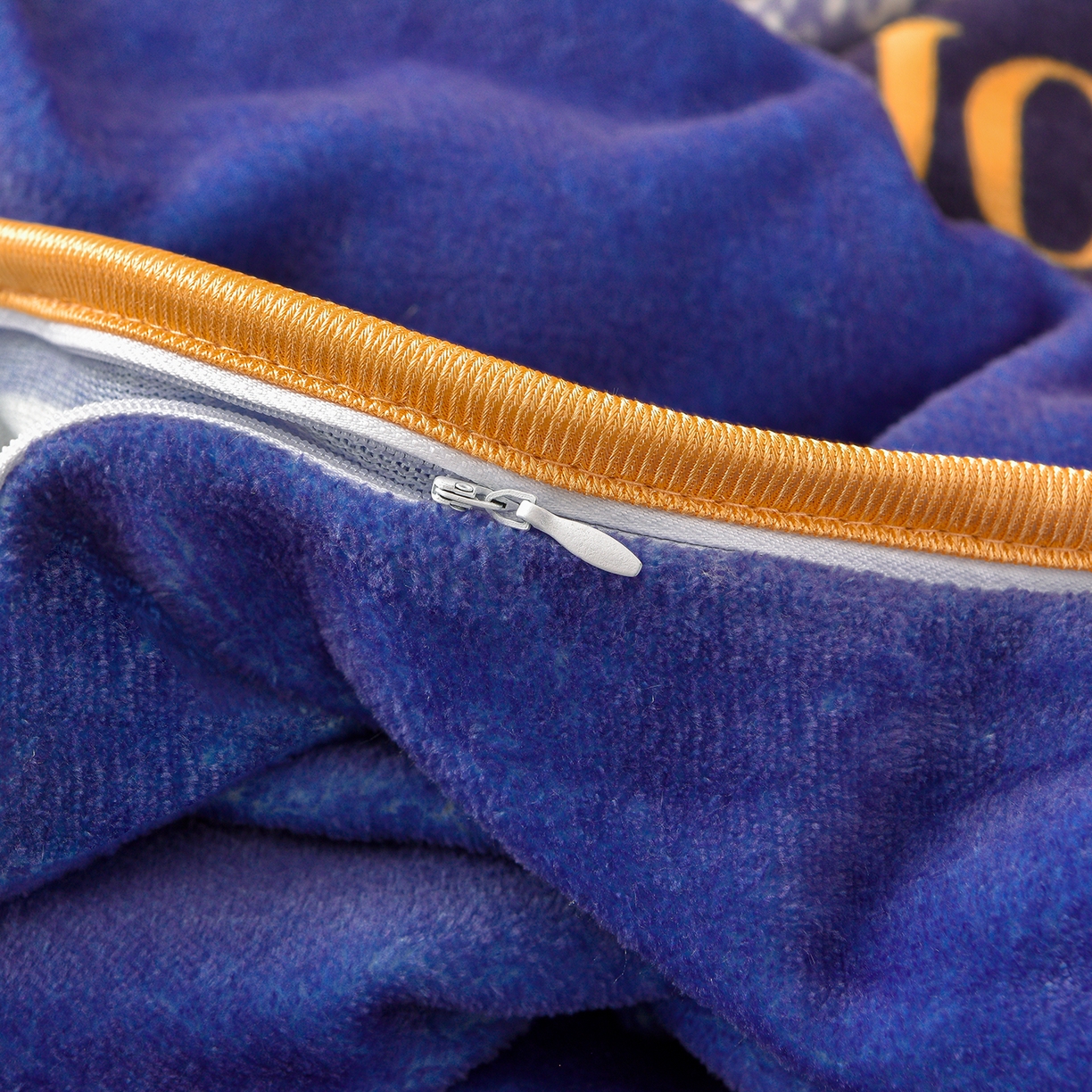 91家纺网 家纺一手货源 找家纺 赛丽雅 2025新款牛奶绒床裙四件套8-9斤法莱绒直播爆款日产2万套 富贵树-蓝