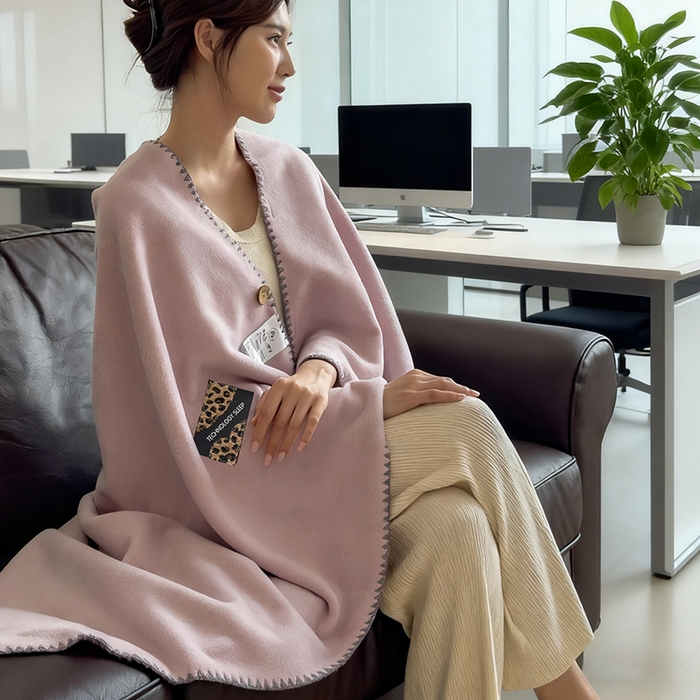 91家纺网 家纺一手货源 找家纺 合纵跨境工厂 2025秋冬新款加厚可机洗羊棉绒贝壳边毛毯冬季保暖盖毯跨境外贸JIT一件代发 樱昙粉