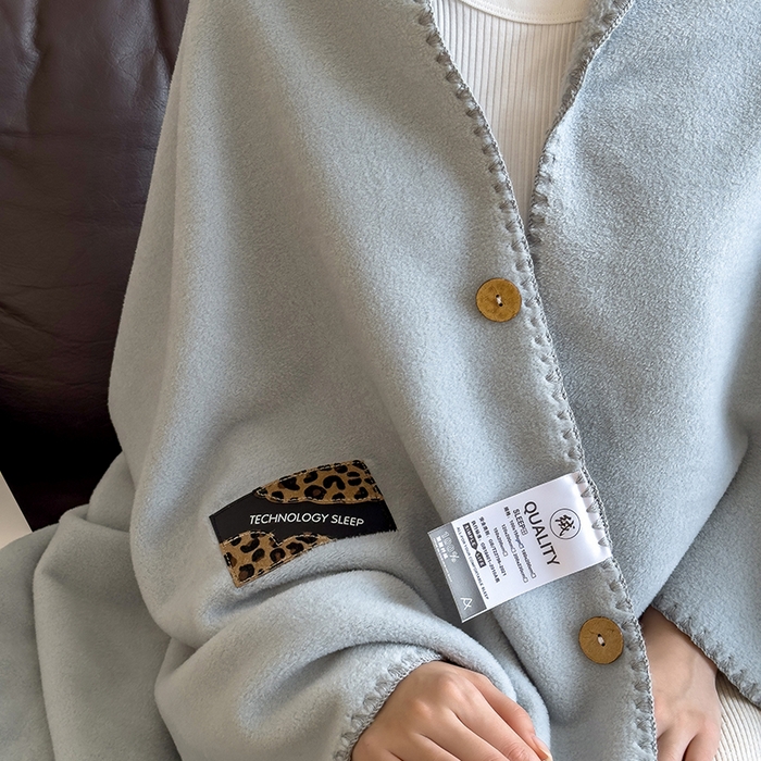 91家纺网 家纺一手货源 找家纺 合纵跨境工厂 2025秋冬新款加厚可机洗羊棉绒贝壳边毛毯冬季保暖盖毯跨境外贸JIT一件代发 雾空蓝