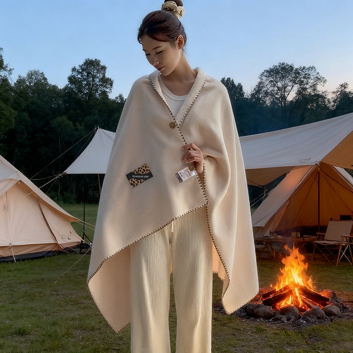 91家纺网 家纺一手货源 找家纺 合纵跨境工厂 2025秋冬新款加厚可机洗羊棉绒贝壳边毛毯冬季保暖盖毯跨境外贸JIT一件代发 云絮白