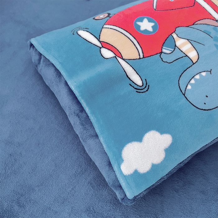 91家纺网 家纺一手货源 找家纺 （总）嗨生活 2025新款牛奶绒数码印花原创大版卡通幼儿园套件幼儿园三件套