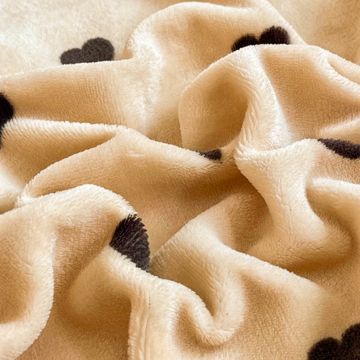 91家纺网 家纺一手货源 找家纺 尚美 2025新款法式复古风大花边绒床盖被套四件套（花边随机） 复古风心灵