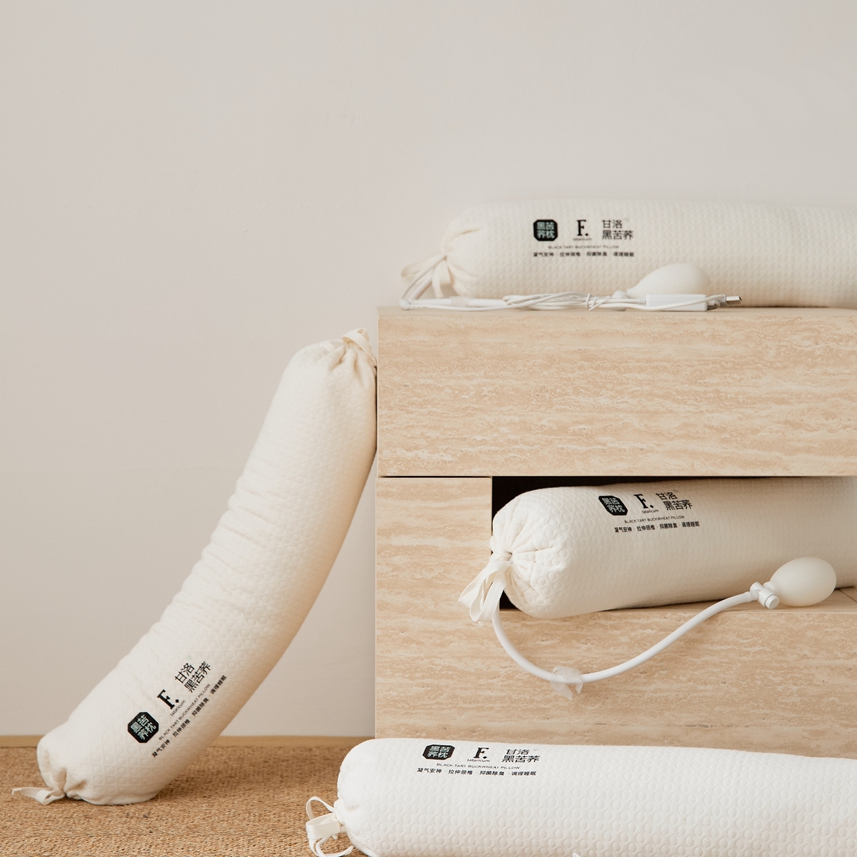 91家纺网 家纺一手货源 找家纺 （总）境月枕芯坊 2025新款颈椎牵引枕枕头枕芯