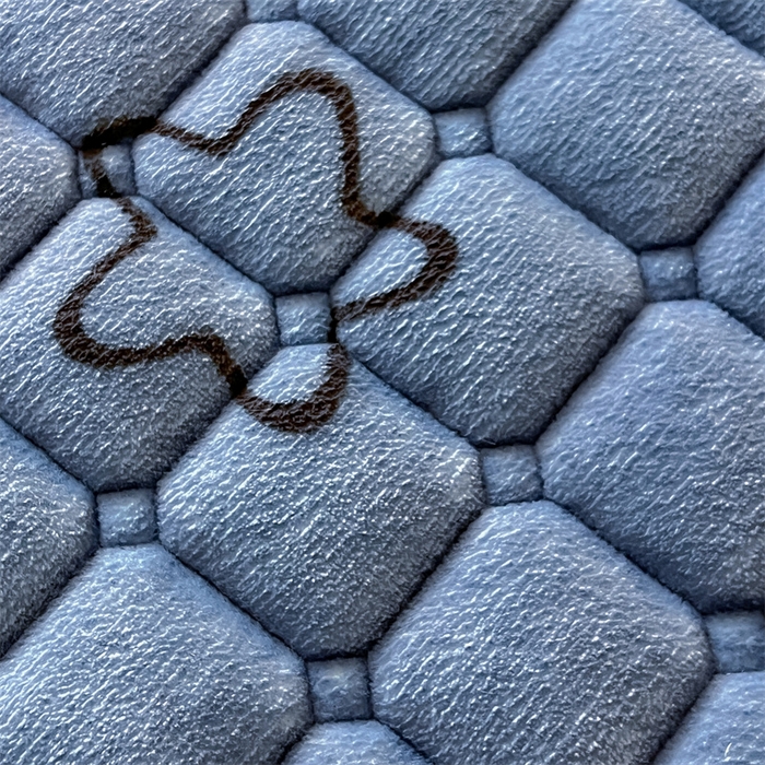 91家纺网 家纺一手货源 找家纺 喜居 2025新款A类水晶边牛奶绒夹棉床褥垫 星月