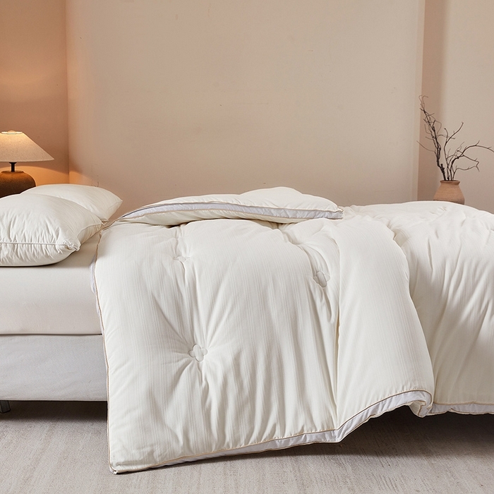 91家纺网 家纺一手货源 找家纺 （总）罗布斯 2025新款A类立体提花大豆被被子被芯二合一子母被学生宿舍夏被空调被夏凉被春秋被直播冬被【含买家秀】