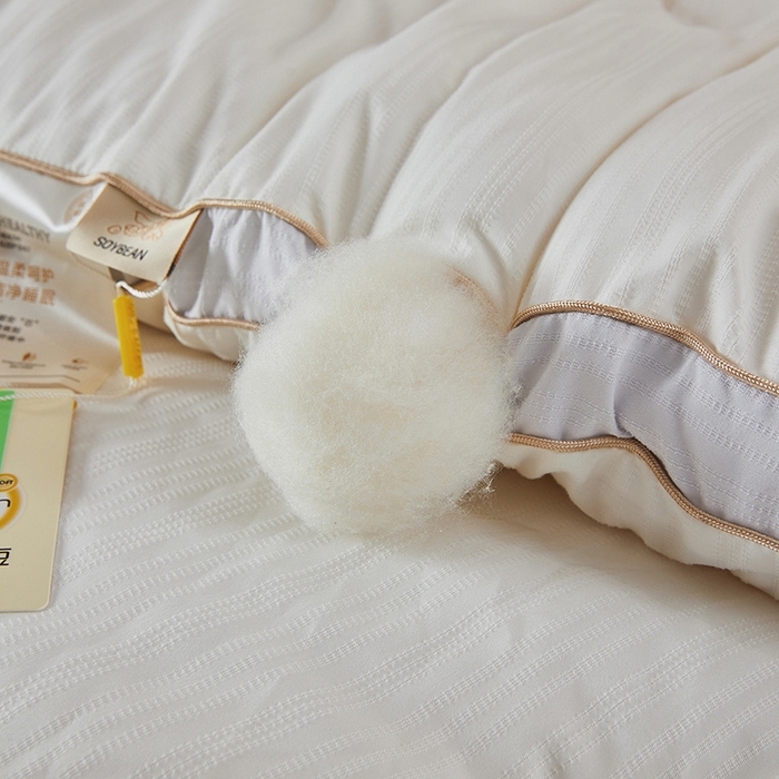 91家纺网 家纺一手货源 找家纺 （总）罗布斯 2025新款A类立体提花大豆被被子被芯二合一子母被学生宿舍夏被空调被夏凉被春秋被直播冬被【含买家秀】