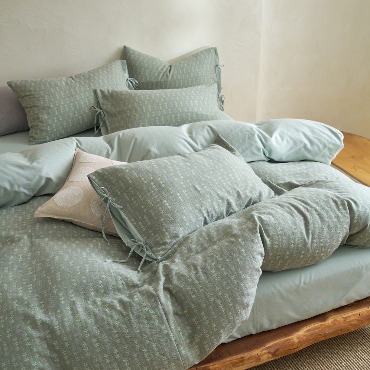 91家纺网 家纺一手货源 找家纺 （总）久典家居 2025新款全棉色织水洗棉大豆被 被子被芯