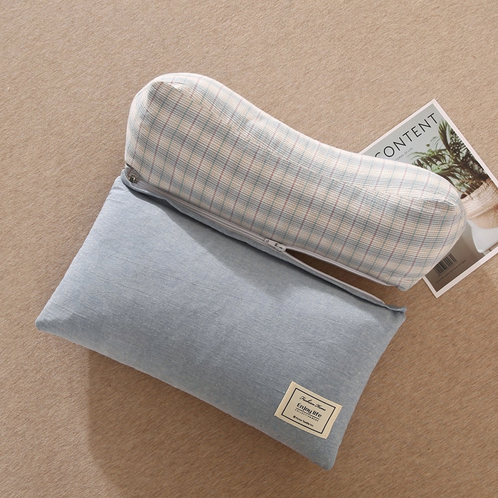 91家纺网 家纺一手货源 找家纺 （总）金牛枕芯 2025新款三角牵引组合养麦枕头枕芯