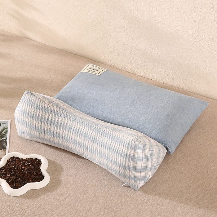 91家纺网 家纺一手货源 找家纺 （总）金牛枕芯 2025新款三角牵引组合养麦枕头枕芯