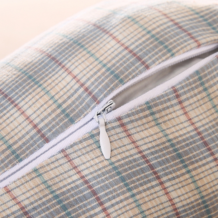 91家纺网 家纺一手货源 找家纺 金牛枕芯 2025新款三角牵引组合养麦枕头枕芯 蓝色