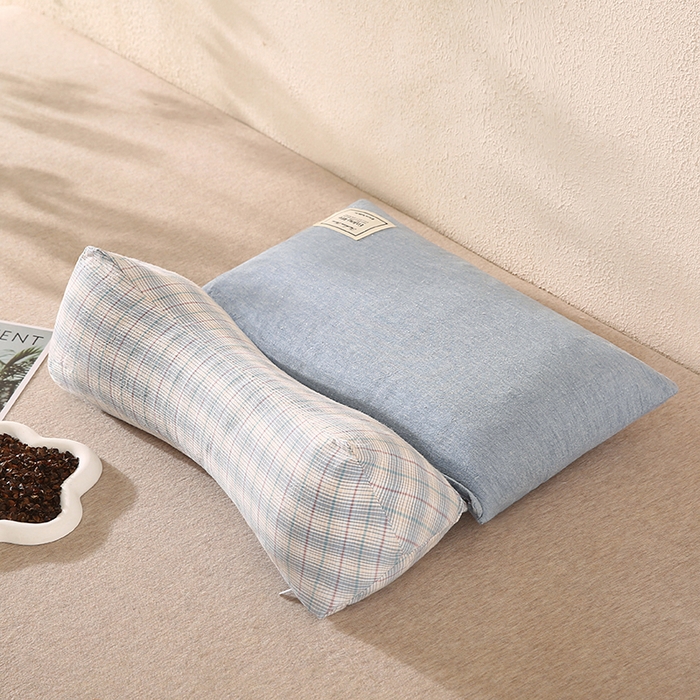 91家纺网 家纺一手货源 找家纺 （总）金牛枕芯 2025新款三角牵引组合养麦枕头枕芯