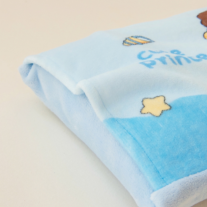 91家纺网 家纺一手货源 找家纺 鱼宝 2025新款毛巾绣牛奶绒被套被芯套件 飞行梦