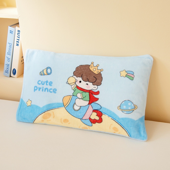 91家纺网 家纺一手货源 找家纺 鱼宝 2025新款毛巾绣牛奶绒被套被芯套件 飞行梦