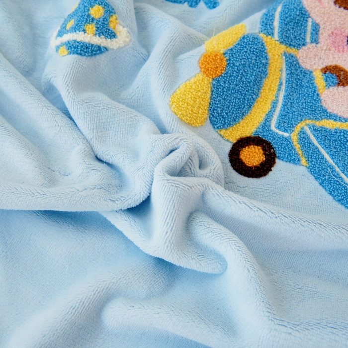 91家纺网 家纺一手货源 找家纺 鱼宝 2025新款毛巾绣牛奶绒被套被芯套件 飞行梦