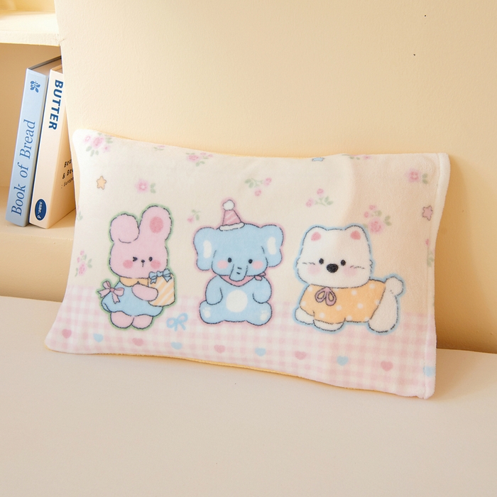 91家纺网 家纺一手货源 找家纺 鱼宝 2025新款毛巾绣牛奶绒被套被芯套件 卡米拉