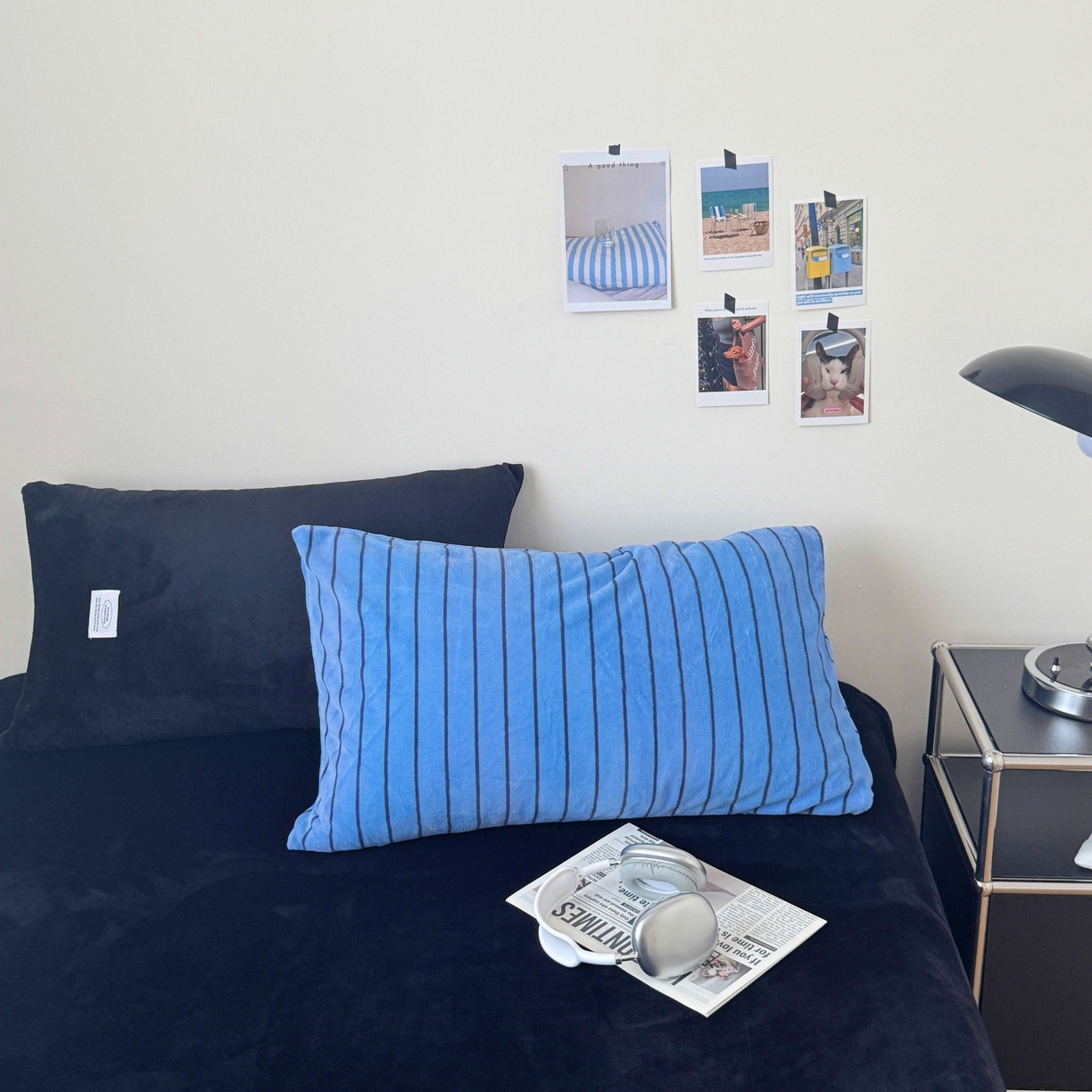 91家纺网 家纺一手货源 找家纺 （总）桃喜 2025新款条纹牛奶绒系列四件套（会员-5）