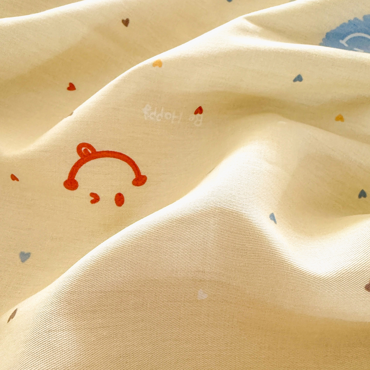 91家纺网 家纺一手货源 找家纺 红粉佳人家纺 2025新款12868纯棉系列全棉四件套 心乐园