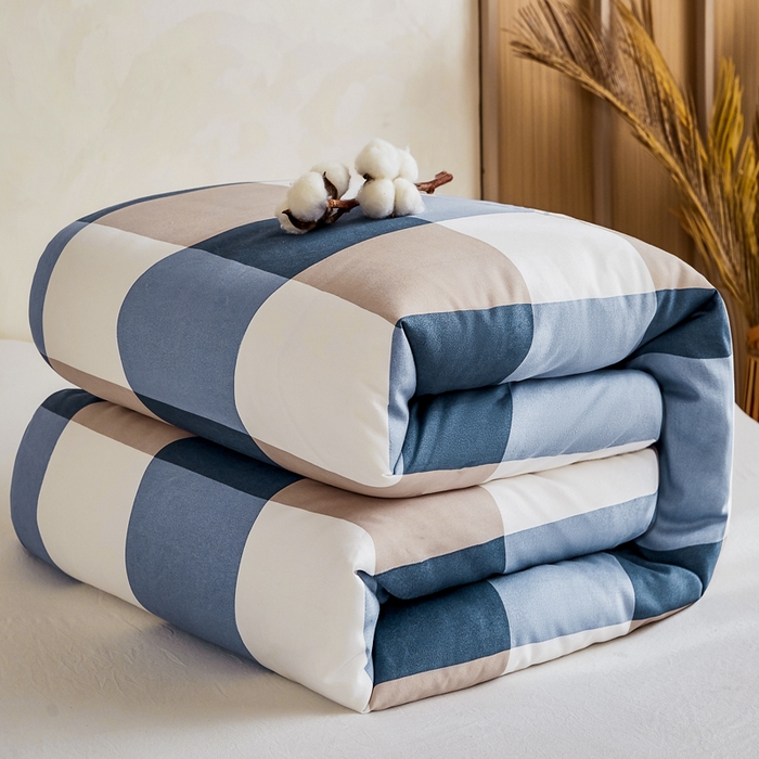 91家纺网 家纺一手货源 找家纺 （总）萌飞 2025新款水洗棉可拆卸棉花被被子被芯