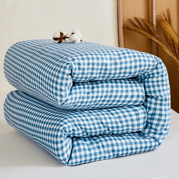 91家纺网 家纺一手货源 找家纺 （总）萌飞 2025新款水洗棉可拆卸棉花被被子被芯