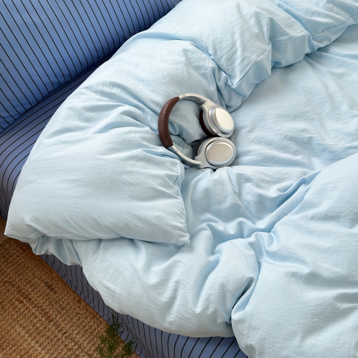 91家纺网 家纺一手货源 找家纺 （总）尤米 2025新款中古风水洗棉四件套