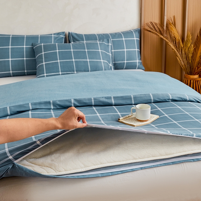 91家纺网 家纺一手货源 找家纺 萌飞 2025新款水洗棉可拆卸棉花被被子被芯 时空穿梭