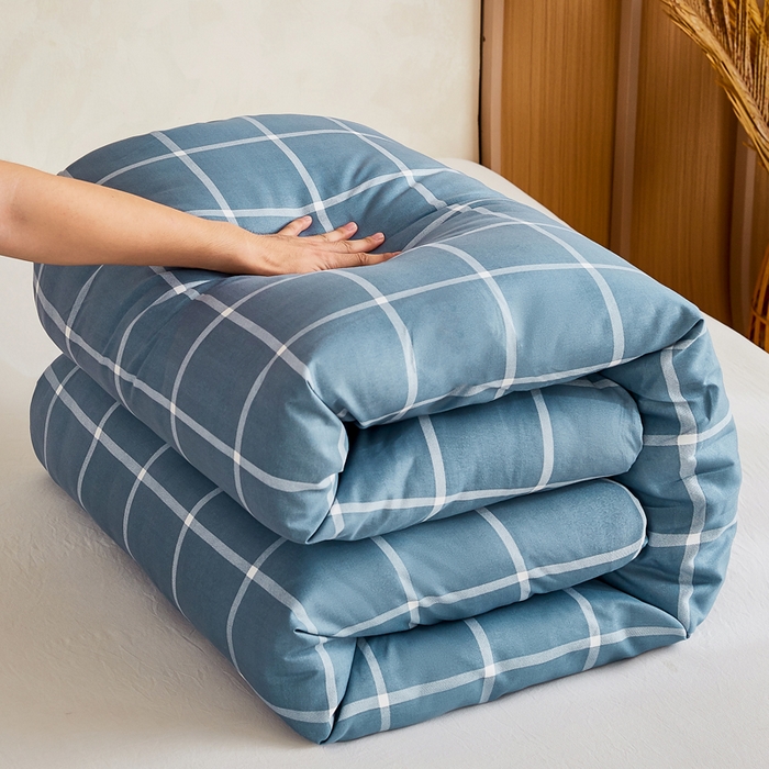 91家纺网 家纺一手货源 找家纺 萌飞 2025新款水洗棉可拆卸棉花被被子被芯 时空穿梭