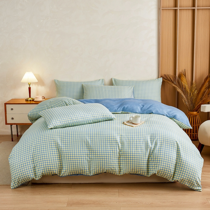 91家纺网 家纺一手货源 找家纺 萌飞 2025新款水洗棉可拆卸棉花被被子被芯 西诺斯-绿