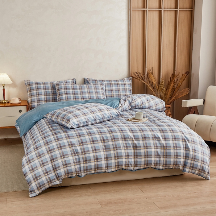 91家纺网 家纺一手货源 找家纺 萌飞 2025新款水洗棉可拆卸棉花被被子被芯 亚里士-兰