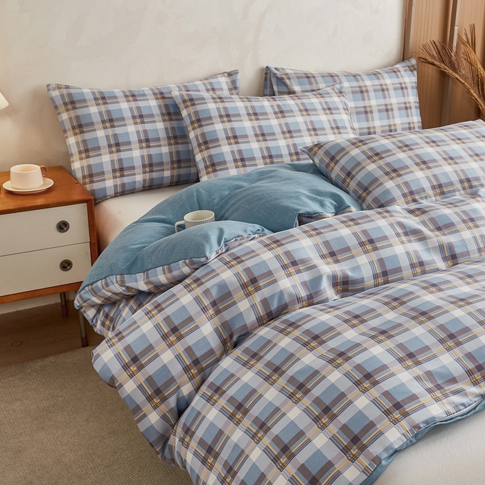 91家纺网 家纺一手货源 找家纺 萌飞 2025新款水洗棉可拆卸棉花被被子被芯 亚里士-兰