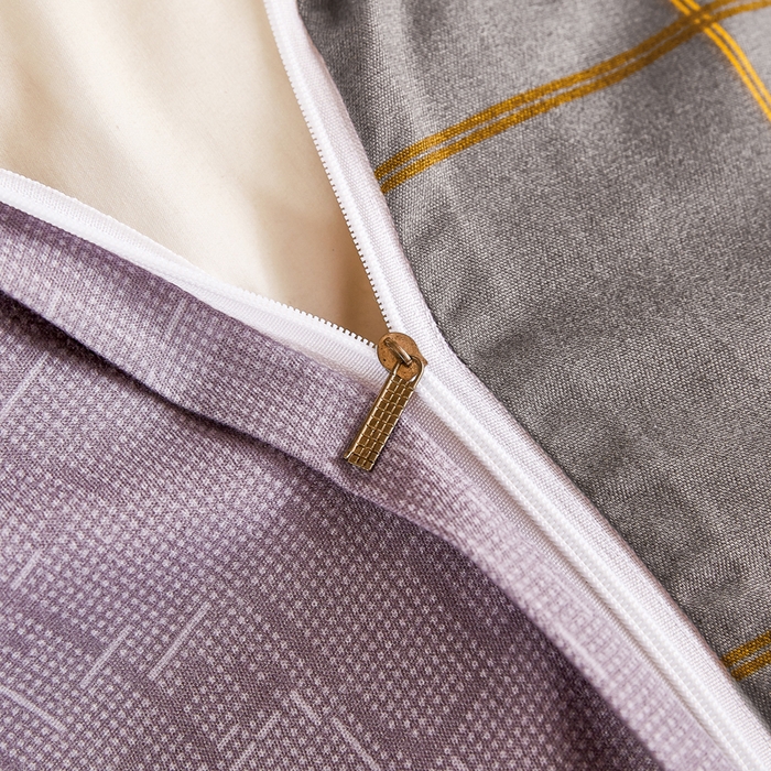 91家纺网 家纺一手货源 找家纺 萌飞 2025新款水洗棉可拆卸棉花被被子被芯 优可-灰