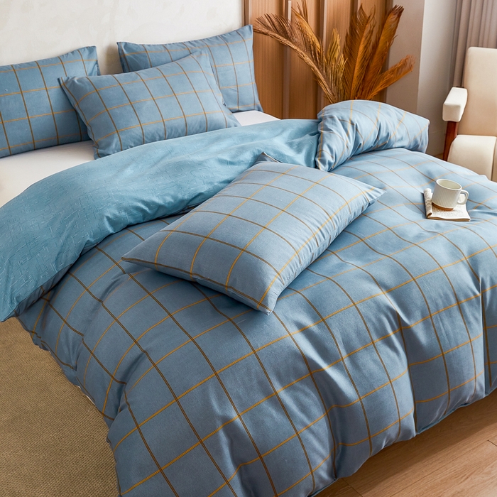 91家纺网 家纺一手货源 找家纺 萌飞 2025新款水洗棉可拆卸棉花被被子被芯 优可-兰