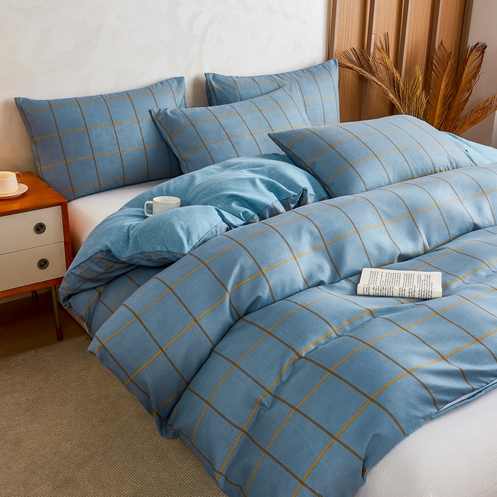 91家纺网 家纺一手货源 找家纺 萌飞 2025新款水洗棉可拆卸棉花被被子被芯 优可-兰