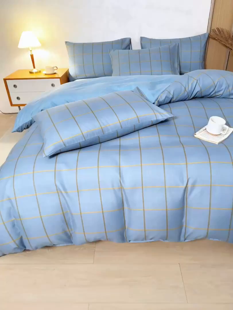 91家纺网 家纺一手货源 找家纺 萌飞 2025新款水洗棉可拆卸棉花被被子被芯 优可-兰