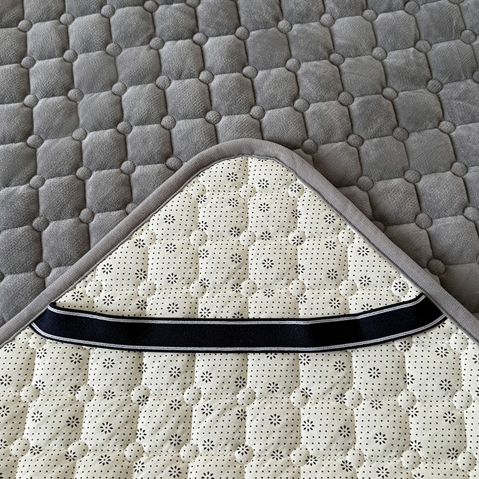 91家纺网 家纺一手货源 找家纺 （总）丽诺床垫 2025新款德芙绒抗菌保暖床垫