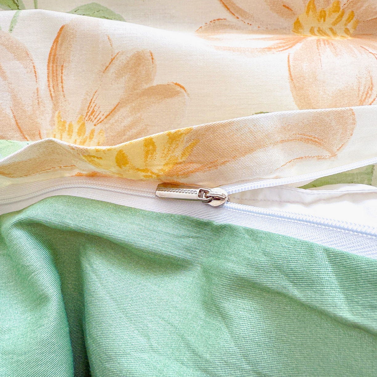 91家纺网 家纺一手货源 找家纺 红粉佳人家纺 2025春夏新款全棉纯棉12868纯棉单被套 旷野听风