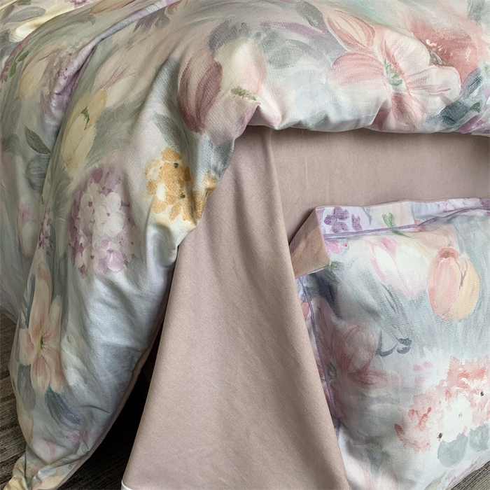 91家纺网 家纺一手货源 找家纺 莱豫家纺 2024秋冬新款全棉超柔磨毛100%纯棉陶瓷磨毛加厚磨毛四件套 艾丽雅