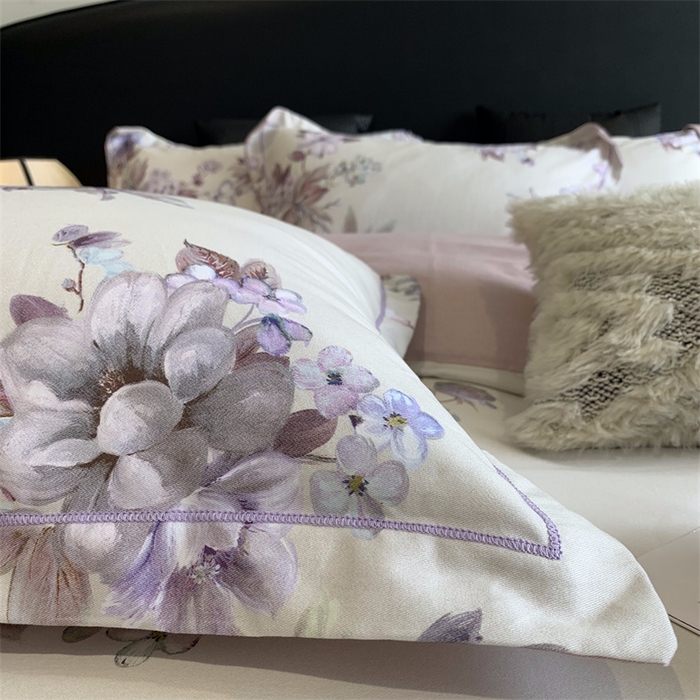 91家纺网 家纺一手货源 找家纺 莱豫家纺 2024秋冬新款全棉超柔磨毛100%纯棉陶瓷磨毛加厚磨毛四件套 漫蒂