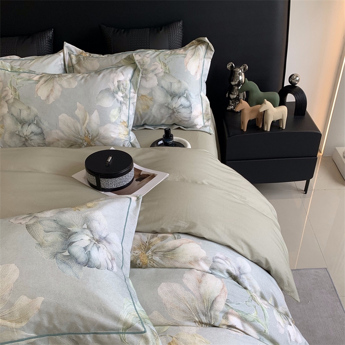 91家纺网 家纺一手货源 找家纺 莱豫家纺 2024秋冬新款全棉超柔磨毛100%纯棉陶瓷磨毛加厚磨毛四件套 漫隐时光