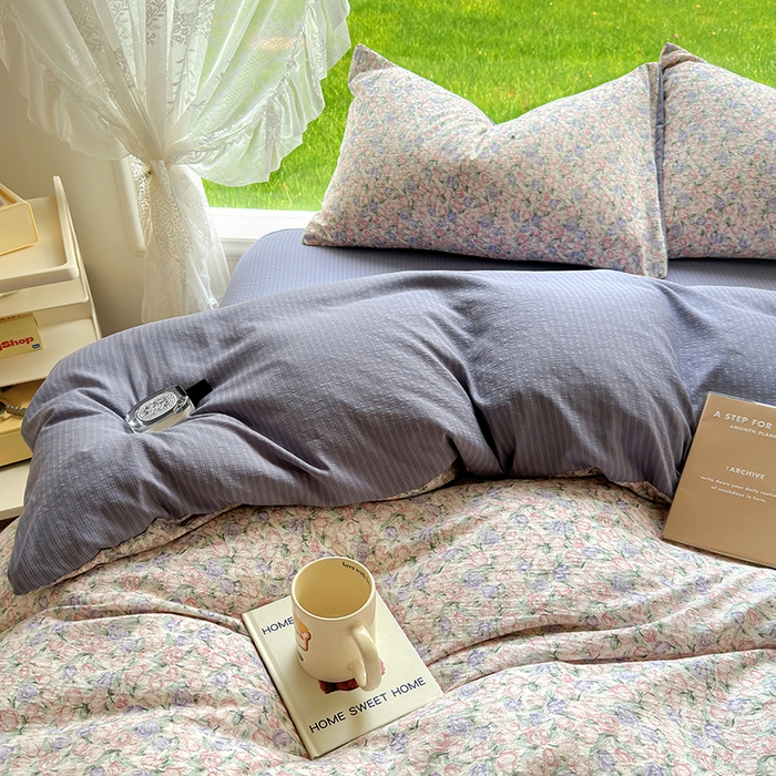 91家纺网 家纺一手货源 找家纺 （总）王朝国际 2025新款直播电商热款彩竺棉四件套