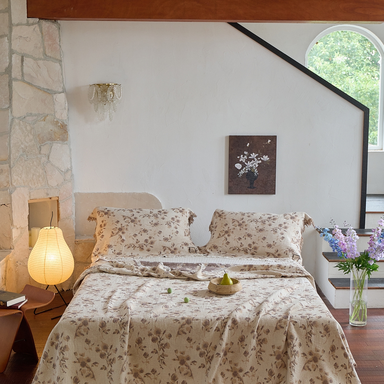 91家纺网 家纺一手货源 找家纺 沐瑟家纺 2025新款色织提花全棉流苏纱布枕巾 洛颖