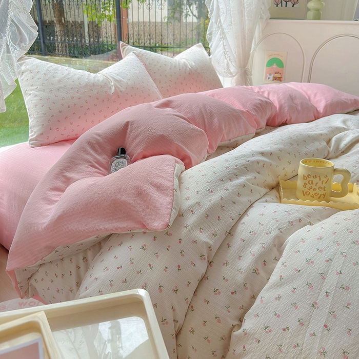 91家纺网 家纺一手货源 找家纺 （总）王朝国际 2025新款直播电商热款彩竺棉四件套