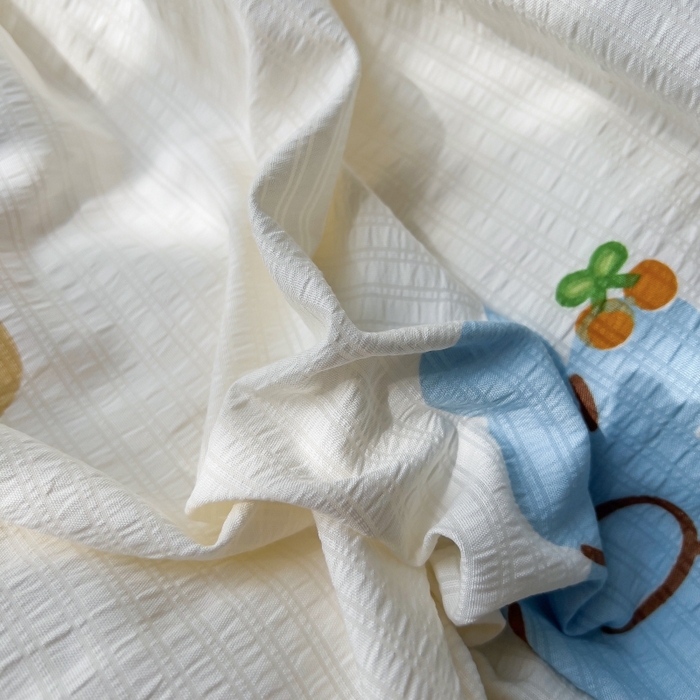 91家纺网 家纺一手货源 找家纺 王朝国际 2026新款直播电商热款彩竺棉四件套 动物派对