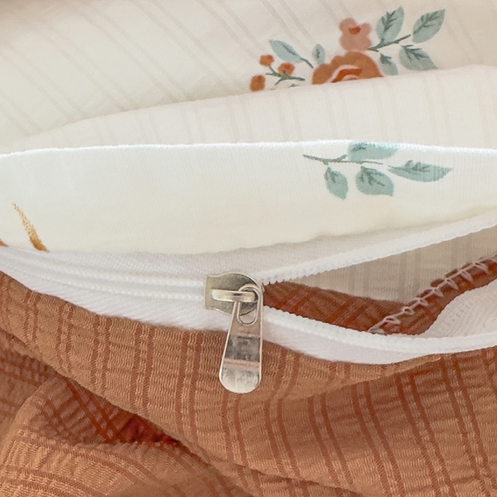 91家纺网 家纺一手货源 找家纺 王朝国际 2026新款直播电商热款彩竺棉四件套 焦糖南瓜