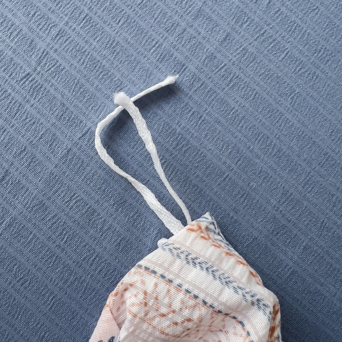 91家纺网 家纺一手货源 找家纺 王朝国际 2026新款直播电商热款彩竺棉四件套 洛川蓝