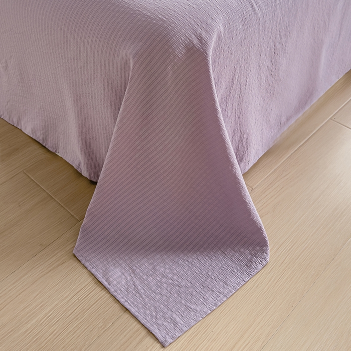 91家纺网 家纺一手货源 找家纺 王朝国际 2026新款直播电商热款彩竺棉四件套 葡萄架下