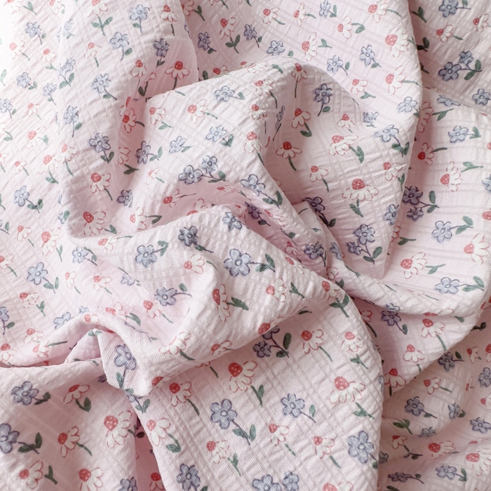 91家纺网 家纺一手货源 找家纺 王朝国际 2026新款直播电商热款彩竺棉四件套 粉泡芙