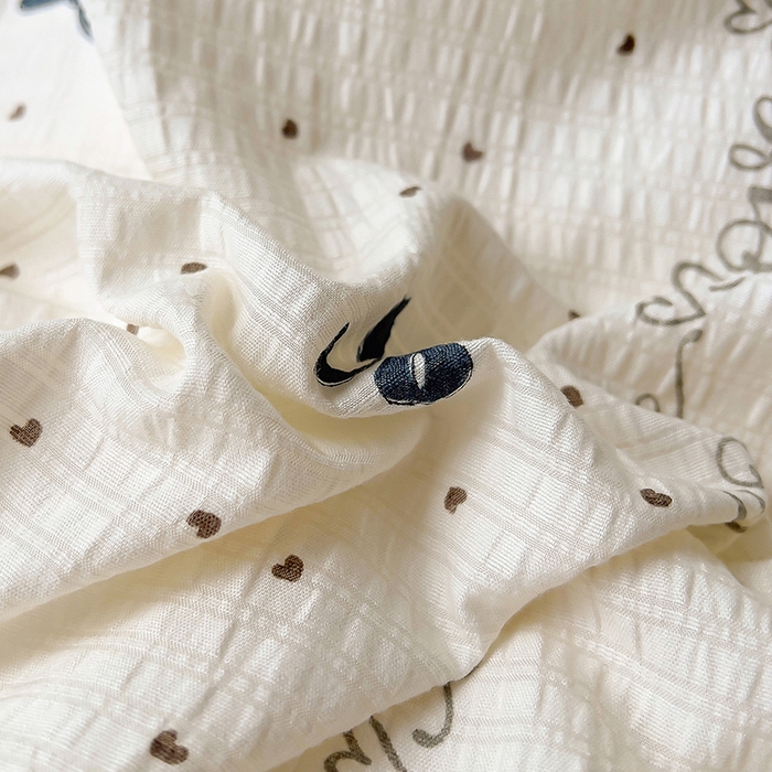 91家纺网 家纺一手货源 找家纺 王朝国际 2026新款直播电商热款彩竺棉四件套 爱心蝶