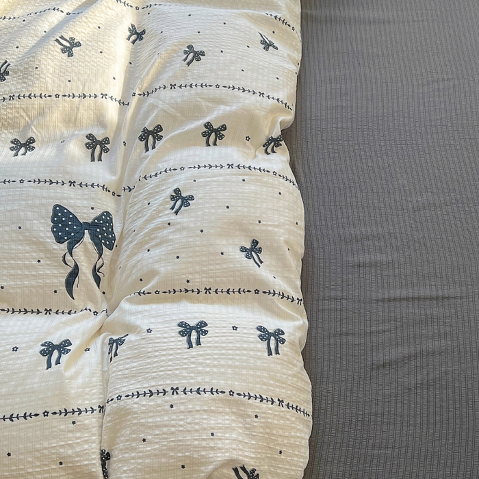 91家纺网 家纺一手货源 找家纺 王朝国际 2026新款直播电商热款彩竺棉四件套 梦幻蝶