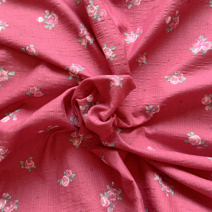 91家纺网 家纺一手货源 找家纺 王朝国际 2026新款直播电商热款彩竺棉四件套 红昭