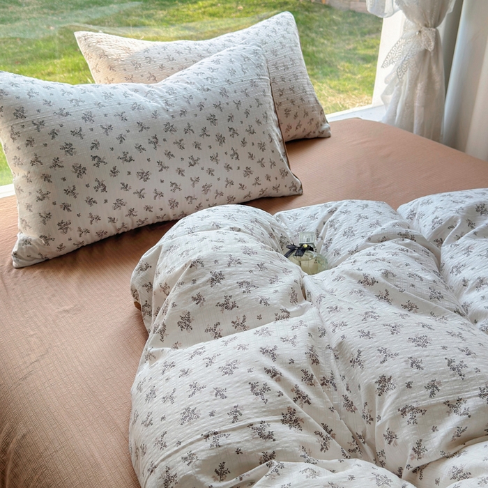 91家纺网 家纺一手货源 找家纺 王朝国际 2026新款直播电商热款彩竺棉四件套 锦瑟